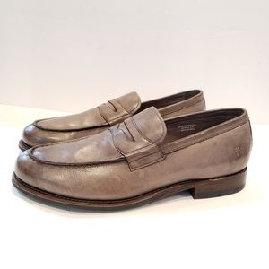 Frye Mens Murray Penny loafer dress shoes slip on men's shoes 10.5 penny loafer